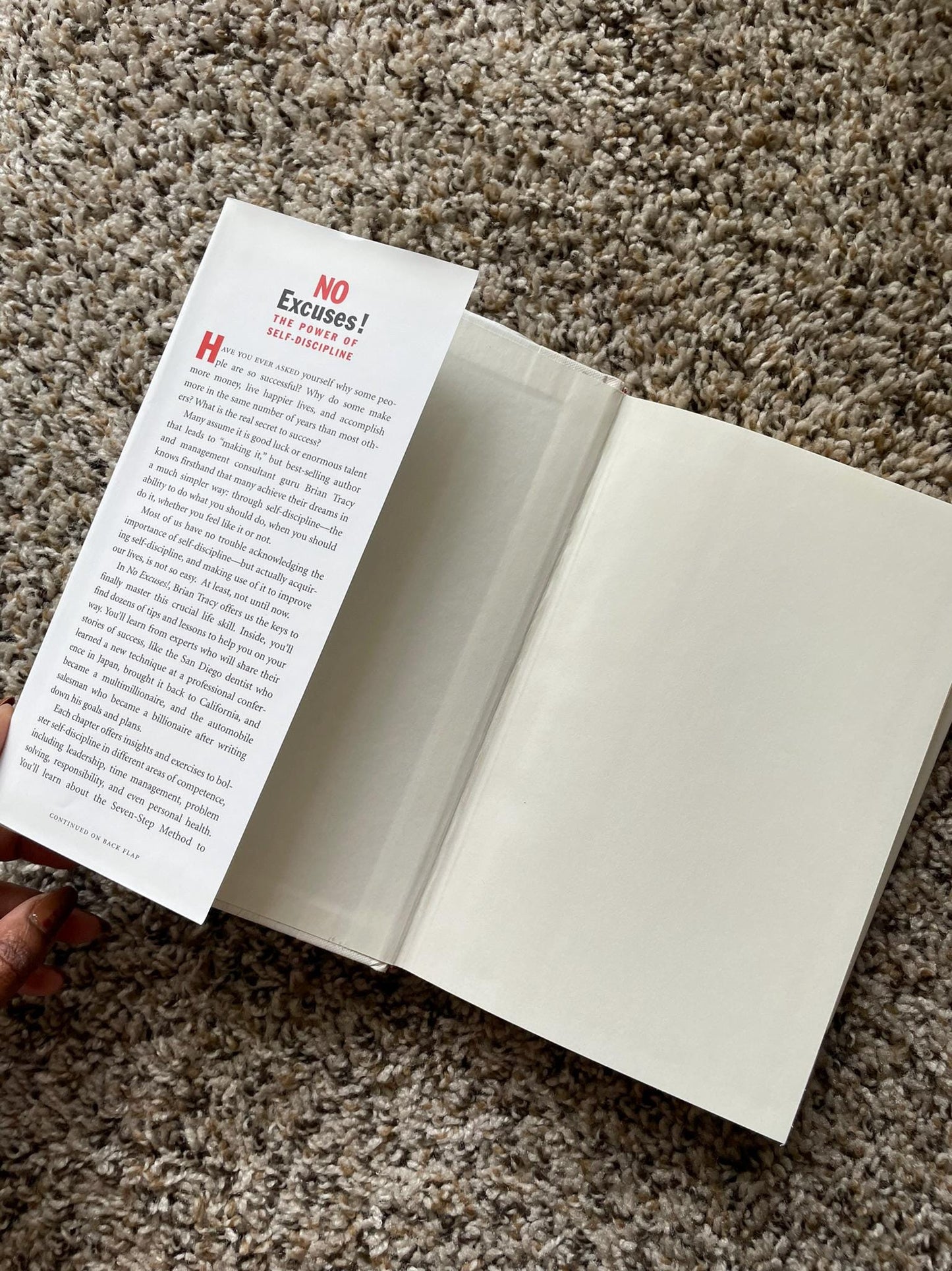 No Excuses! Hardback